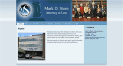 Desktop Screenshot of mdsternlaw.com
